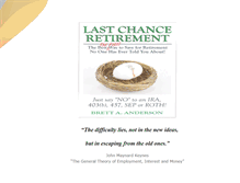 Tablet Screenshot of lastchanceretirement.biz